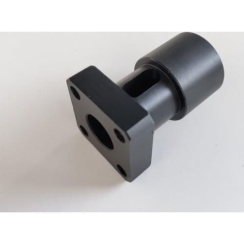 Filling Machine Cylinder Square Base Black Cylinder Seat 20*25 Cylinder Seat Discharge Nozzle Cylinder Seat Filling Accessories
