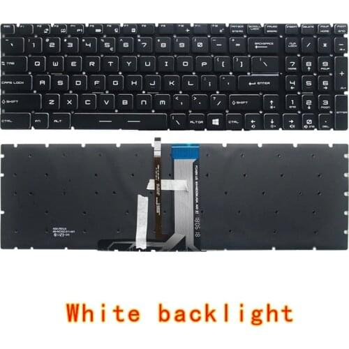 NEW US Keyboard for MSI GT62VR GT72 GT72S GT72VR GT73VR GP63 GS73 GS63 Laptop Keyboard Backlit