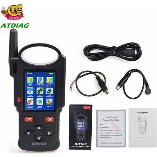 Original Lonsdor KH100 Remote Maker Key Programmer Generate Chip/Simulate Chip/Identify Copy/Remote Frequency with Free shipping