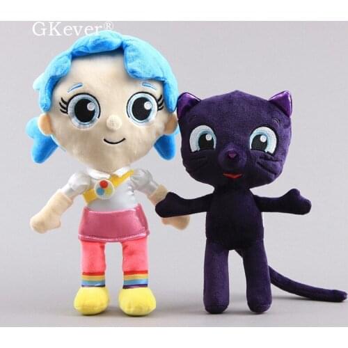 Plush Dolls Bartleby Purple Cat True and the Rainbow Kingdom 26-32 cm Girls Gift Soft Toys
