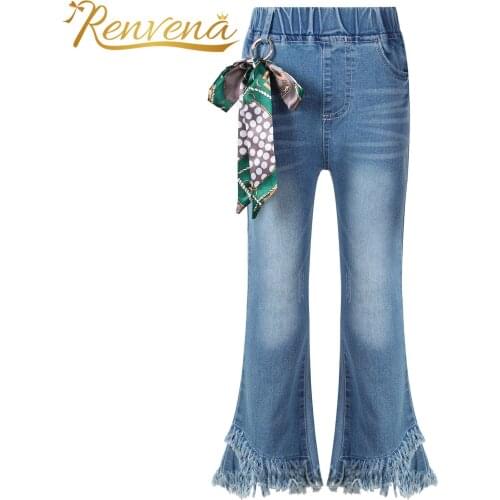 Джинсы для девочек Renvena China At AliExpress