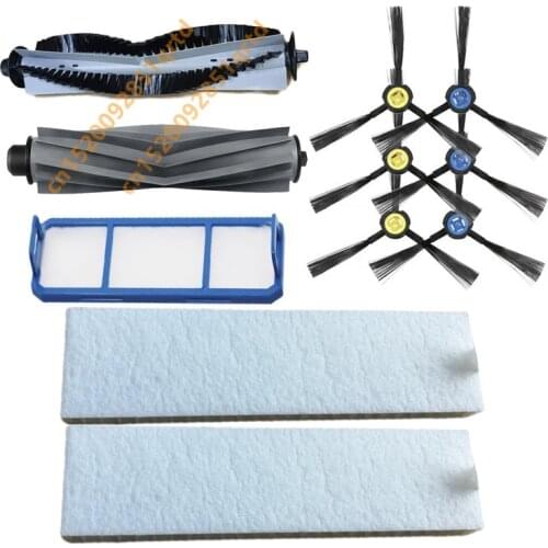 Roller Main Brush Cover Side Brush HEPA Filter Mop Cloth Rags for Ilife L100 A10 A10s Robotic Vacuum Cleaner Parts Repalcement
