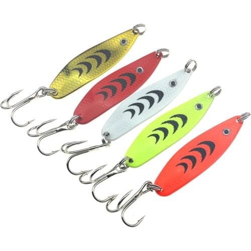 Rompin 7g Fishing Lures Shads Hand Spinner Trout Spoon Wobblers Jig VIB Lures Hard Baits Sequins for Fishing Tackle Hooks Pesca