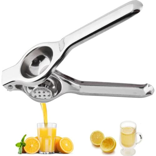 Lemon Squeezer Hand Manual Stainless Steel Fruit Juicer Macine Press Kitchen Tools Mini Blender Kitchen Gadgets Lemon Queezer