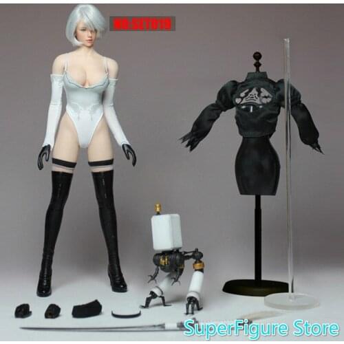 SUPER DUCK SET019 1/6 Sexy Cyborg Blast Robot Set for 12 inch action figure body /S04B Body