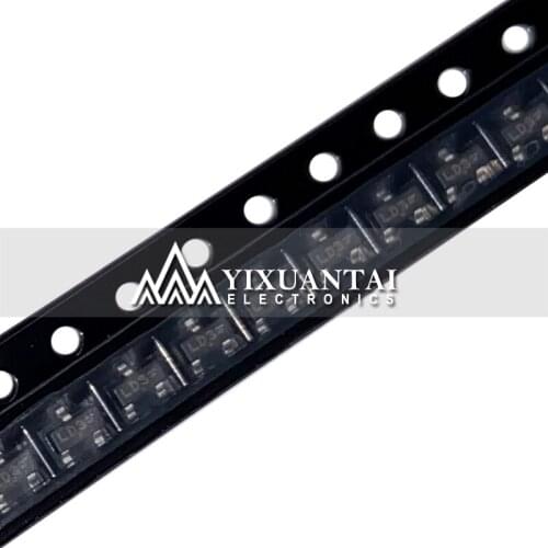 100pcs/lot BAT54SLT1G BAT54S BAT54 LD3 sot-23 30V/200mA patch schottky diode SOT23