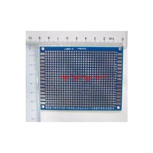 2PCS/LOT 7 x 9cm (2.76"X3.54") Double Side Prototype PCB Panel Universal Circuit Board FR-4 Glass Fiber