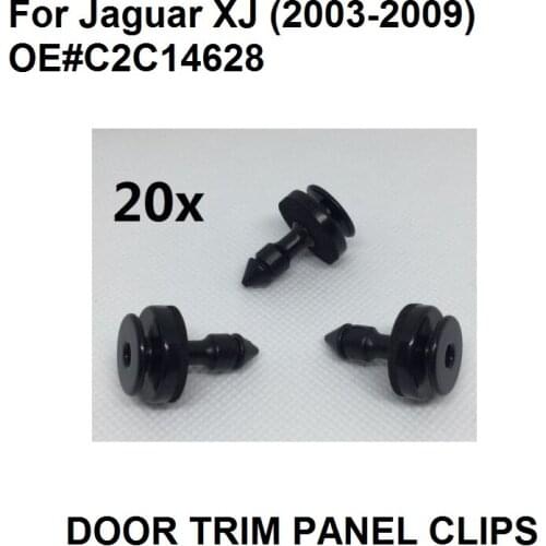 20x Door Card Clips For Jaguar XJ (2003-2009) C2C14628 - Trim Panel & Door Panel