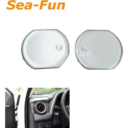 ABS Matte Side The Vent Outlet Switch Opening Decoration Cover Trim For Toyota RAV4 2013 2014 2015 2016 2017 2018 Accessories