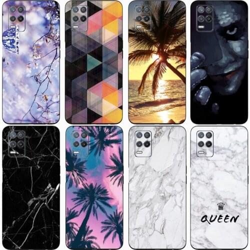 For REALME NARZO 30 5G Case Rose Wolf Cute Patterned Cover Soft Silicon Phone Case for Realme Narzo 30 5G Top Quality