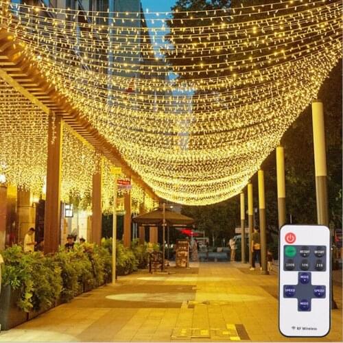Garland String Light DC 12V White Blue Multicolor Christmas Tree Wedding Party Decoration Fairy Lights Xmas Lamp