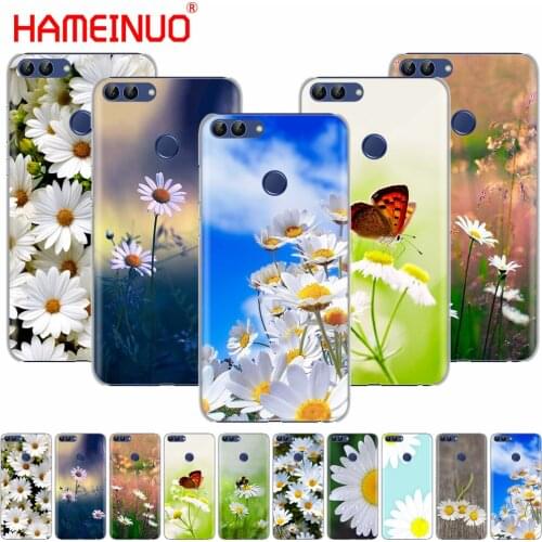 HAMEINUO Daisies Background cell phone Cover Case for huawei Honor Y5 7C Y625 Y635 Y6 Y7 Y9 2017 2018 Prime PRO