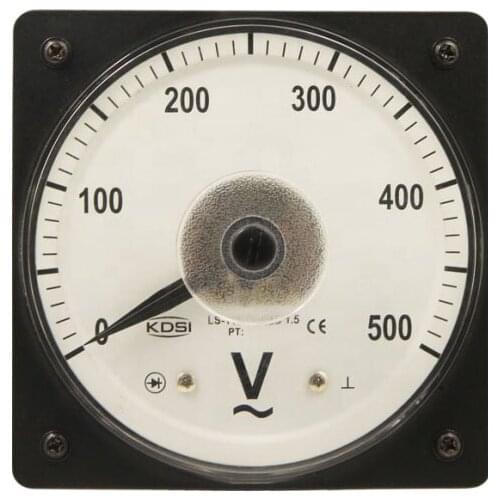 KDSI LS-110 AC Voltmeter with Rectifier AC500V Electric Tester Volt Meter