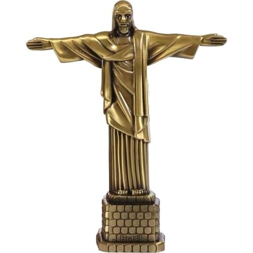 [MGT] Jesus in Rio de Janeiro Statue Brazil Landmark Jesus Statue Home Decoration Sculpture Crafts Figurines Dropshipping