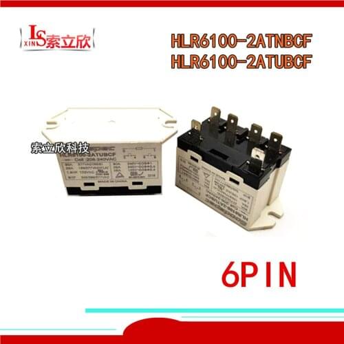 New relay HLR6100-2ATNBCF 208-240VAC HLR6100-2ATUBCF 208-240VAC HLR6100-2ATNBCF-208-240VAC HLR6100 2ATNBCF 208 240VAC 6PIN