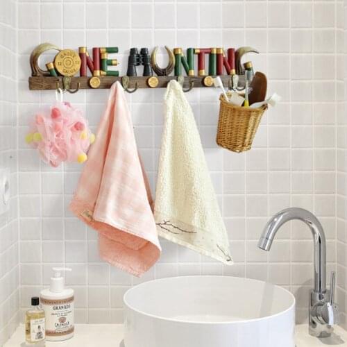 RESIN LETTER COAT HAT TOWEL COAT BAG CLOTHES ORGANIZER METAL HOOKS KEY LIVING ROOM BEDROOM KITCHEN HOME DECOR WALL DOOR HANGER
