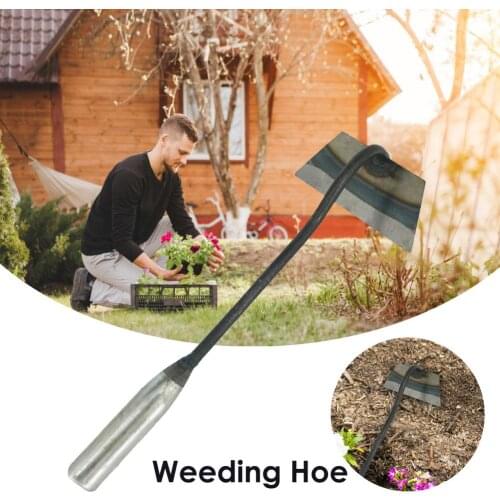 All-steel Hardened Hollow Hoe Garden Weeding Rake Planting Vegetable Farm Garden Agriculture Ranch Tools
