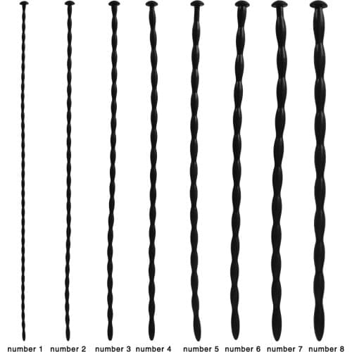 Silicone Urethral Catheter Penis Urethra Stimulator Dilator Urethral Rod Sex Toys Male Penis Plugs Masturbator Urethral Sounds