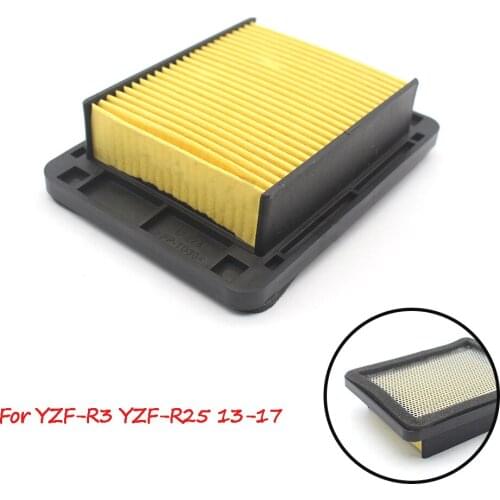 Motorcycle Replacement Air Intake Filter Cleaner Element Motorbike Air Filter For Yamaha YZF-R3 YZF-R25 YZF R3 R25 2013-2017