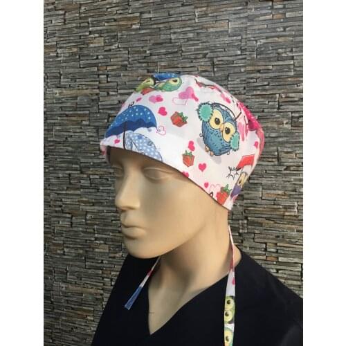 Women and for men Scrub Caps Hospital Medical nurse HatDentist cap surgical nursing uniform scrubs lab pharmacy hats