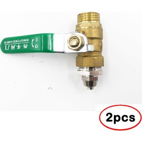 1Pair High Quality 1/4" Dental Ball Walve Water control Switch for Dental Chair Unit Spare Parts