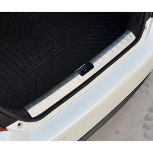 Fit For Honda Civic 2016 2017 Stainless Steel Car Rear Trunk Cargo Protector Sill Plate Cover Trim Styling Auto Accessories