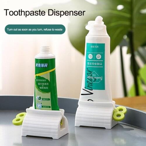Toothpaste Squeeze Bathroom Accessories Multifunctional Toothpaste Dispenser Bathroom Facial Cleanser Squeezer Squeezer Home