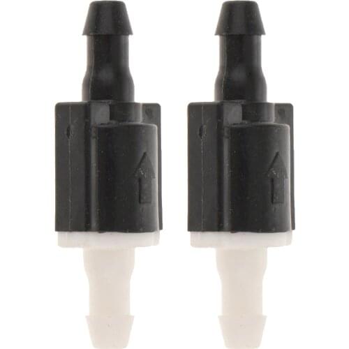 1 Pair Plastic Wiper Washer Windshield Check Valve For Toyota/ for Lexus/ for Scion