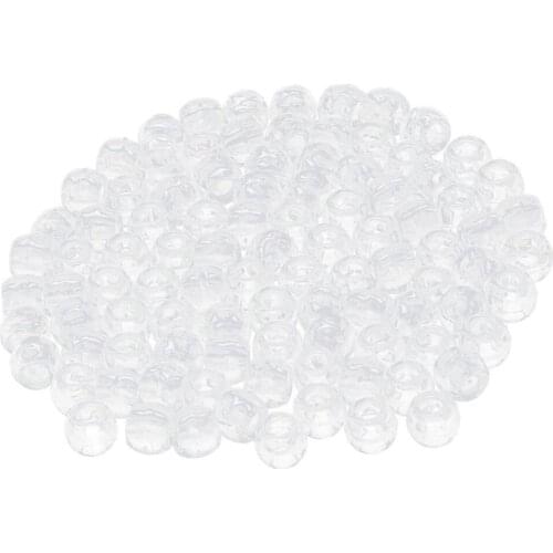 100pcs Plastic Hair Braiding Dreadlocks Beads Hair Jewelry DIY Bracelet Ring - Hair Care & Styling Accessories