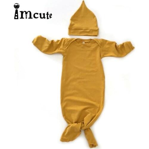 Imcute 2PCS Soft Baby Swaddle Muslim Blanket Cute Floral Printed Newborn Infant Baby Sleeping Bags Wrap Swaddling Blanket+Hats