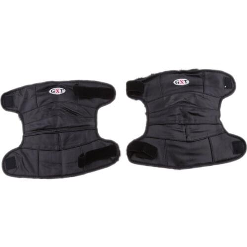 2Pcs Motorbike Knee Pads Windproof Support Protector for Winter Motorcycle Cycling Riding