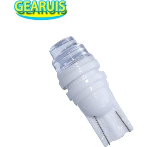 50pcs T10 led ceramic W5W cake lens 3 MD 2835 Side Marker Bulbs Auto Car Bulb Reading Lights Whtie Red Blue Yellow Ice blue