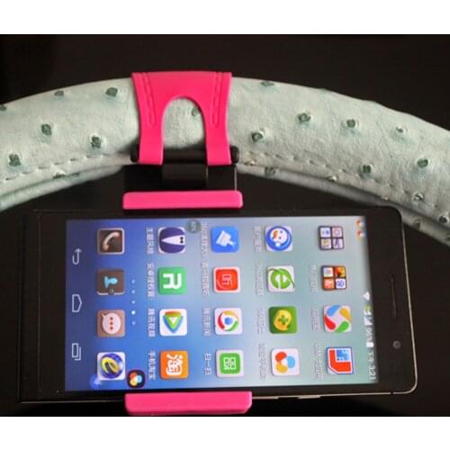 Car Phone Holder Car Steering Wheel Holder Phone Stand Mount for iPhone 11 Pro Max Auto GPS Holders