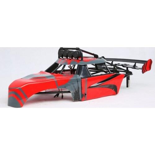 Rovan RC CAR parts 1/5 scale gas rc baja FT shells with roll cage and LED light set 85261-04