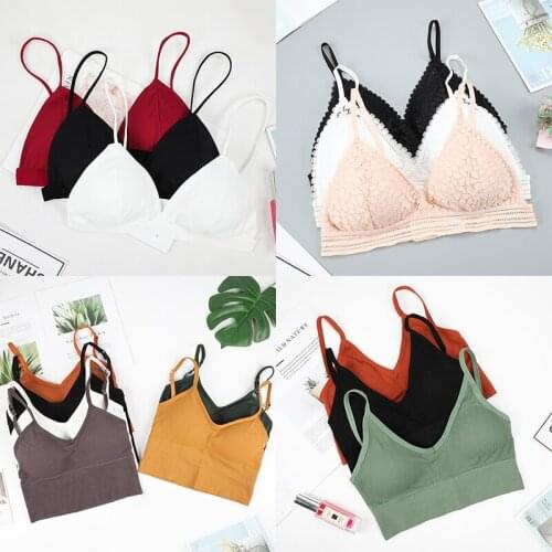 Bra Bralette Lace Bra Womens Underwear Sexy Lingerie Brassiere Seamless Top Female Biustonosz Without Bones Underwire Female