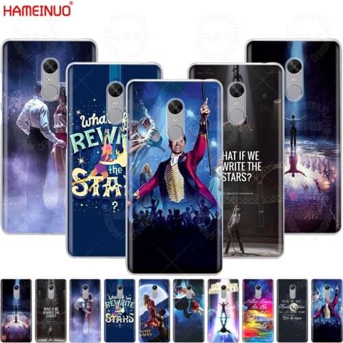 HAMEINUO The Greatest Showman Cover phone Case for Xiaomi redmi 5 4 1 1s 2 3 3s pro PLUS redmi note 4 4X 4A 5A