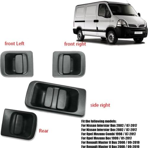Door handle left front / right / side / for For Renault Master II Opel Movano Nissan Interstar 7700352420,7700352489 7700352488
