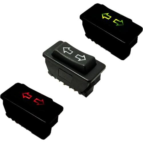 12V/24V DC 20A 5Pin Electronic Power Window Switch Universal Car Window Lifter Relay Button With LED Lamp Electronic Components