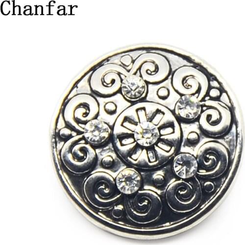 Round Metal Snap Button For Snap Button Beads wholesale