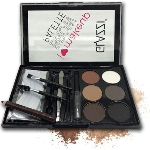 Eye Brow Powder Makeup Kit Set Waterproof Eyebrow Powder Palette Eyebrow Enhancers Make Up Recommend