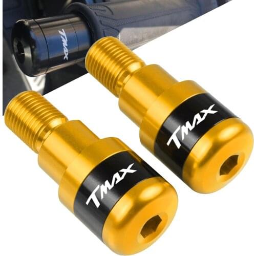 Handlebar Grip Ends For Yamaha T MAX TMAX 530 500 TMAX530 T-MAX 530 2008 2009 2010 2011 2012 2013 2014 2015 2016 2017 2018 2019