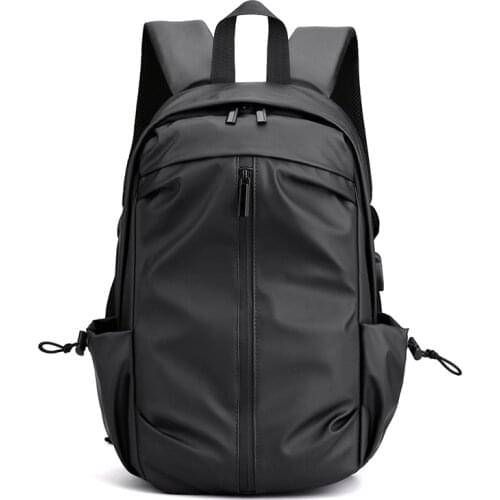 Mens Backpack Waterproof Laptop Backpack 2020 School Student Bag USB Charging Nylon Travel Bags Large Capacity Travel Back-pack