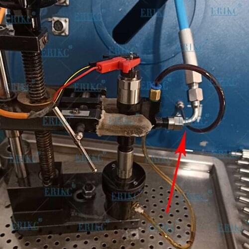 Oil Tube Conversion Joint Common Rail Injector Connect Joint to the Common Rail Tube, Bent Oil Tube Pipe for BOSCH 0445110 120