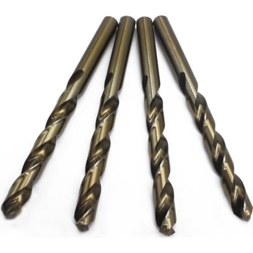 5pcs M35 11.1mm Cobalt-containing straight shank twist drill specializes in stainless steel iron-aluminum metal