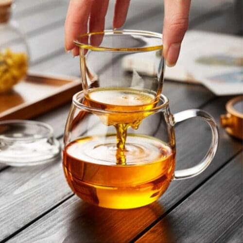 Heat Resistant Glass cup,teapot with lid filter/strainer,coffee,Home office Dinkware,pu'er/Dahongpao/Milk oolong/white tea Cha