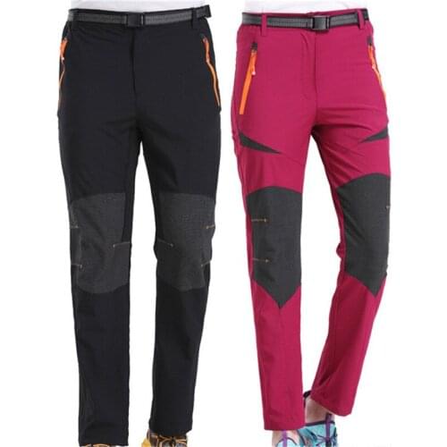 Outdoor Summer Quick-Drying Pants Slim Ultra-Thin and Breathable Comfortable for Men Women Hiking Mountain Climing Trousers