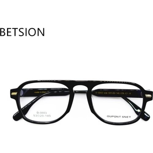 Vintage Acetate Full Rim Eyeglass Frames Men Women Hand Made Glasses Rx able Myopia Optical Top Quality