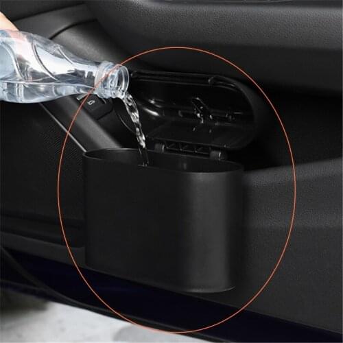 High Capacity Car Trash Can Auto Organizer Storage Bag Car Garbage Bin Ashtray Dust Case Holder Auto Accessories S0209