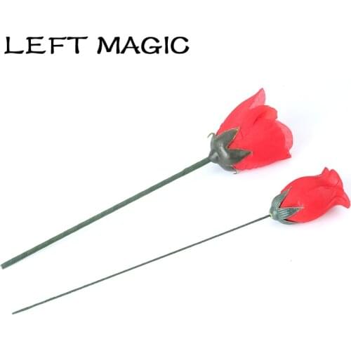 Rose Splitting Magic Tricks One Flower To Two Magic Props Professional Street Magician Trick Illusion Satge Close Up Magic Toy