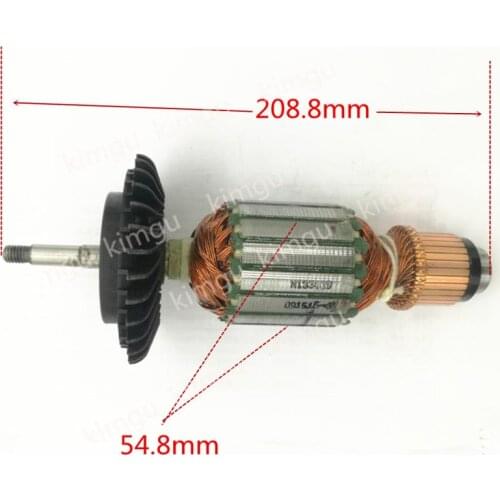 ARMATURE 220-230V Rotor N203631 Replace For Dewalt DWE4559 DWE4557 DWE8840G DWE8830G